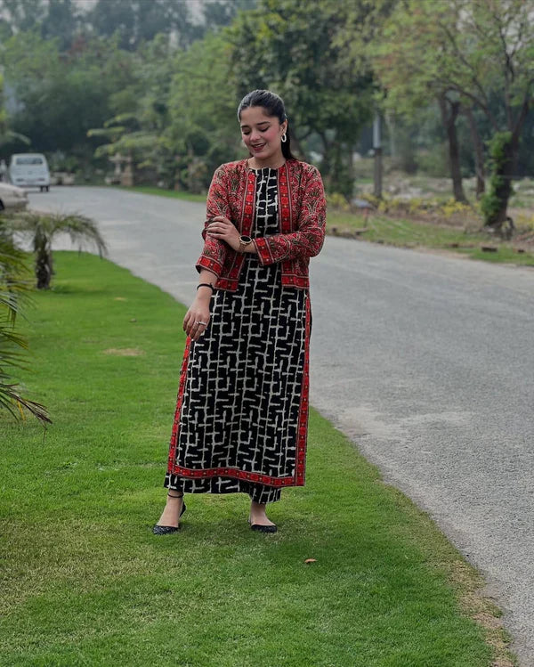 HEER ہیر - KOTI DIGITAL PRINTED 3PC